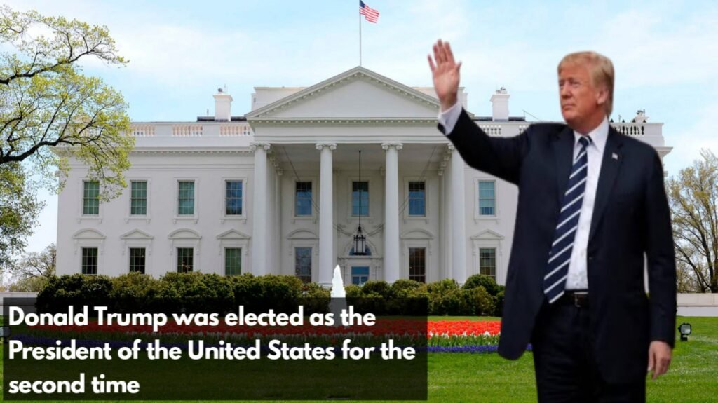 Donald Trump was elected as the President of the United States for the second time