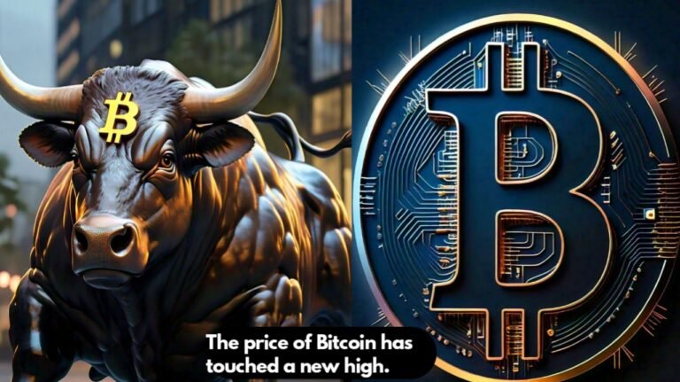 The price of Bitcoin has touched a new high.