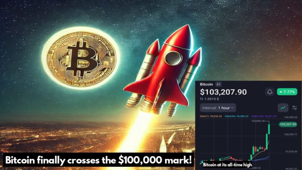 Bitcoin finally crosses the $100,000 mark